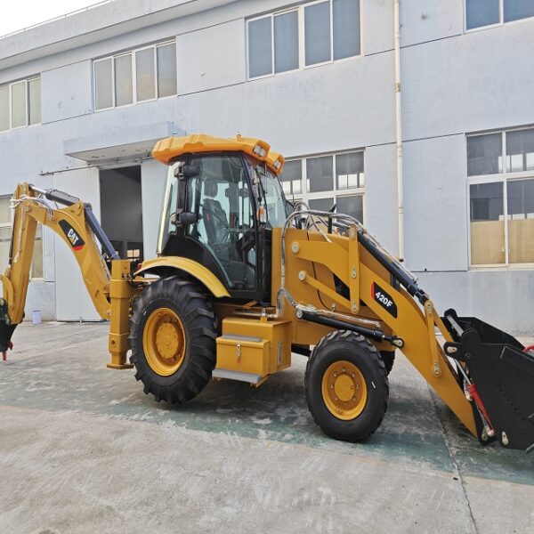 CAT 420F backhoe