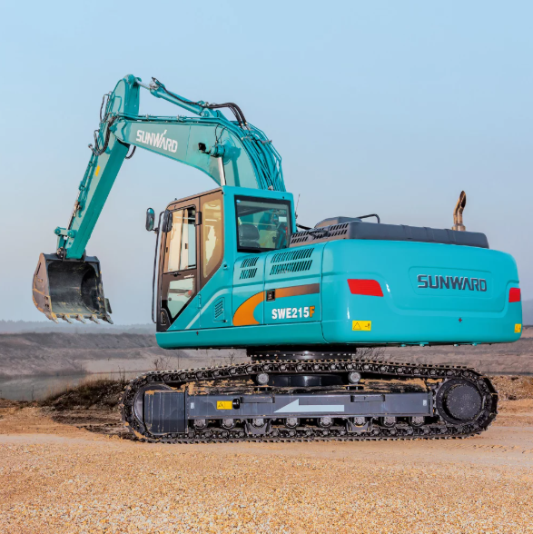 Sunward excavator