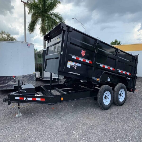 Dump farm trailer