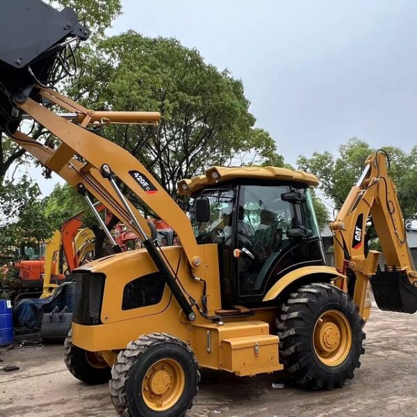 Cat backhoe loader