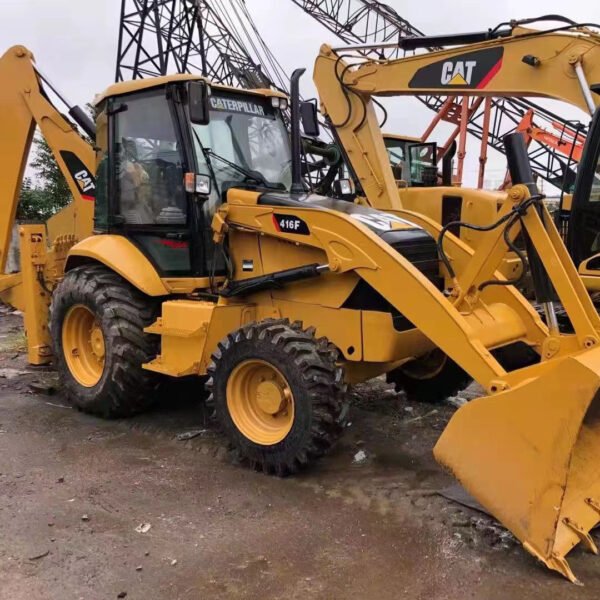 Cat backhoe loader