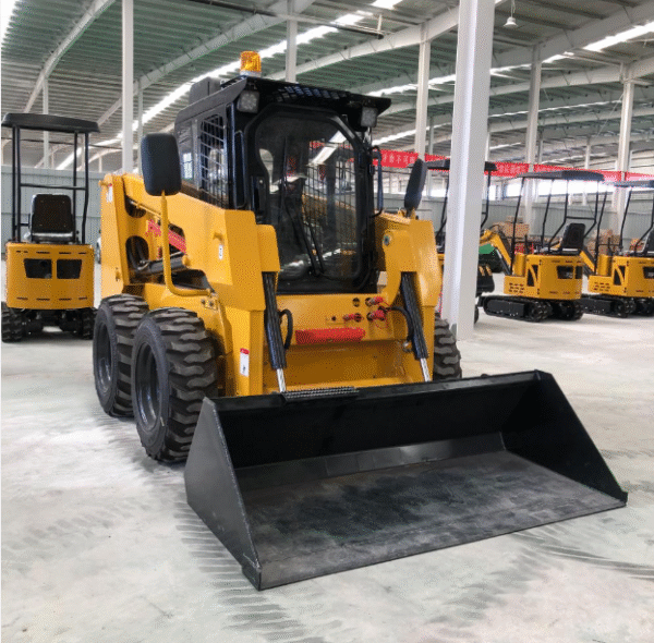 Steer skid loader